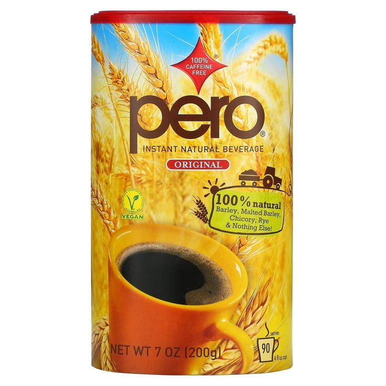 Pero Instant Natural Beverage Original 7 oz Pack of 4 - Walmart.com