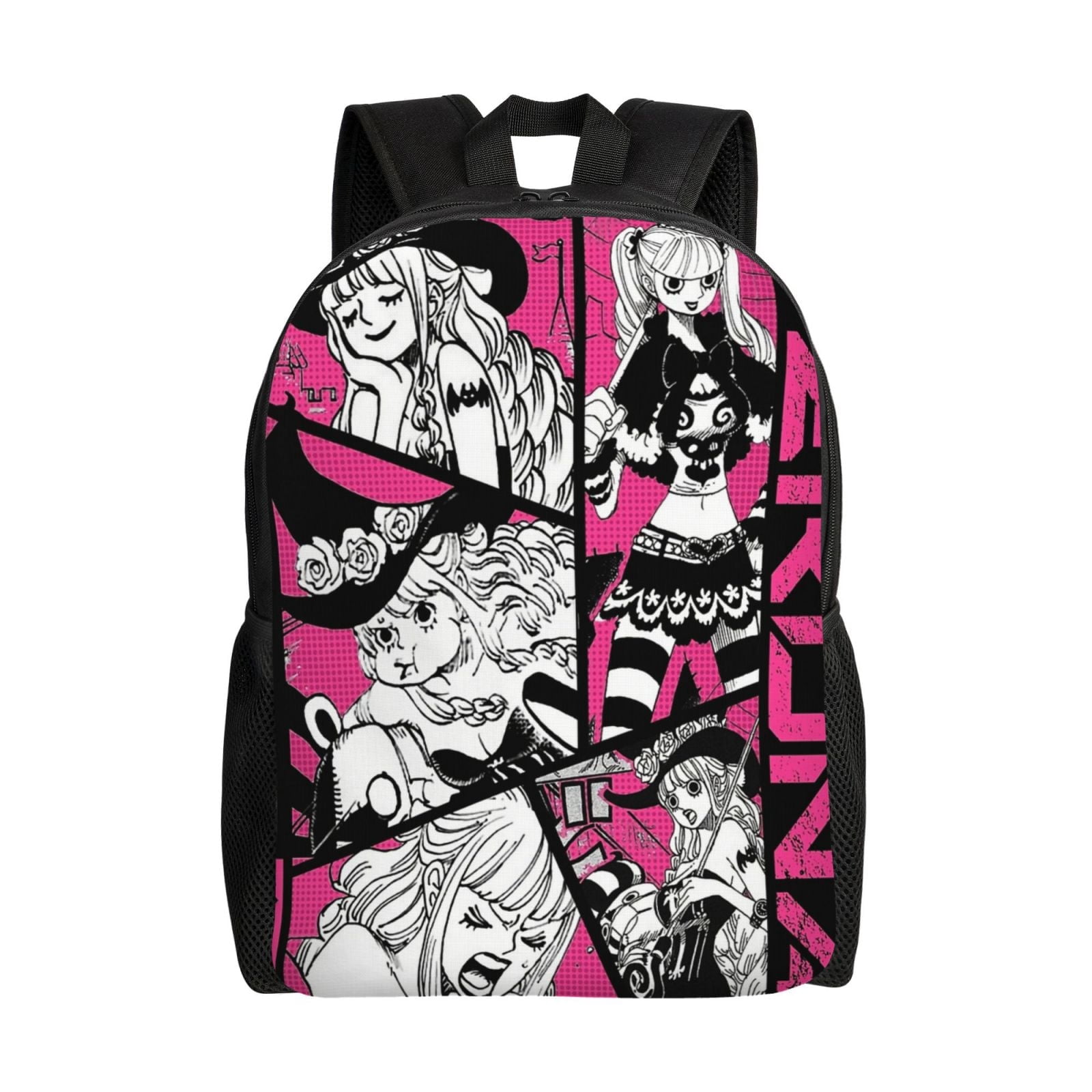 Perona Anime Backpack Cartoon Travel Bags 3D Printed Casual Daypacks ...