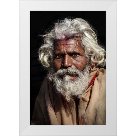 Perovich, Irene 13x18 White Modern Wood Framed Museum Art Print Titled - An Intense Expression