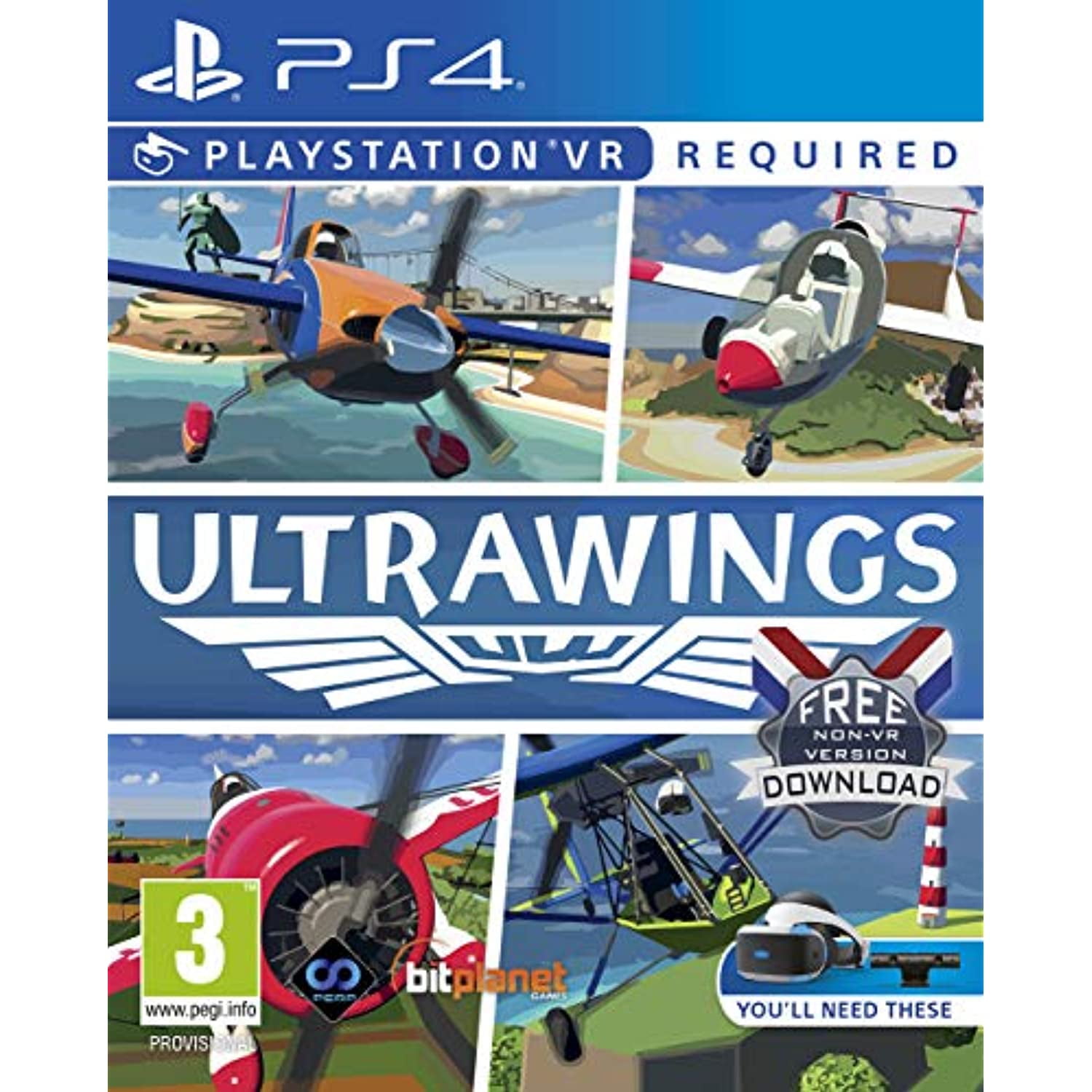 Perp Games Ultrawings Psvr Ps4 Console Video Games