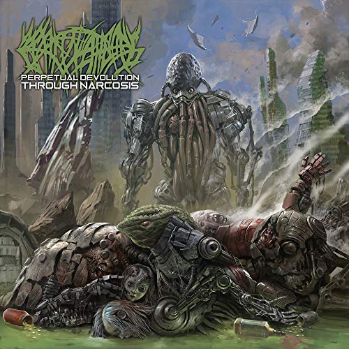 Crepitation Perpetual Devolution Through Narcosis (CD) Album with DVD