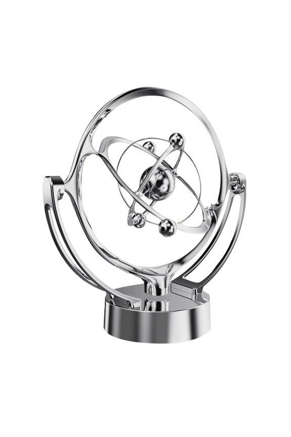 A Perpetual Motion Magnetic Levitation Desktop Model Rotating Solar System Ornament Educational Science Toy With Usb Power Battery Operated Decoration For Office Home