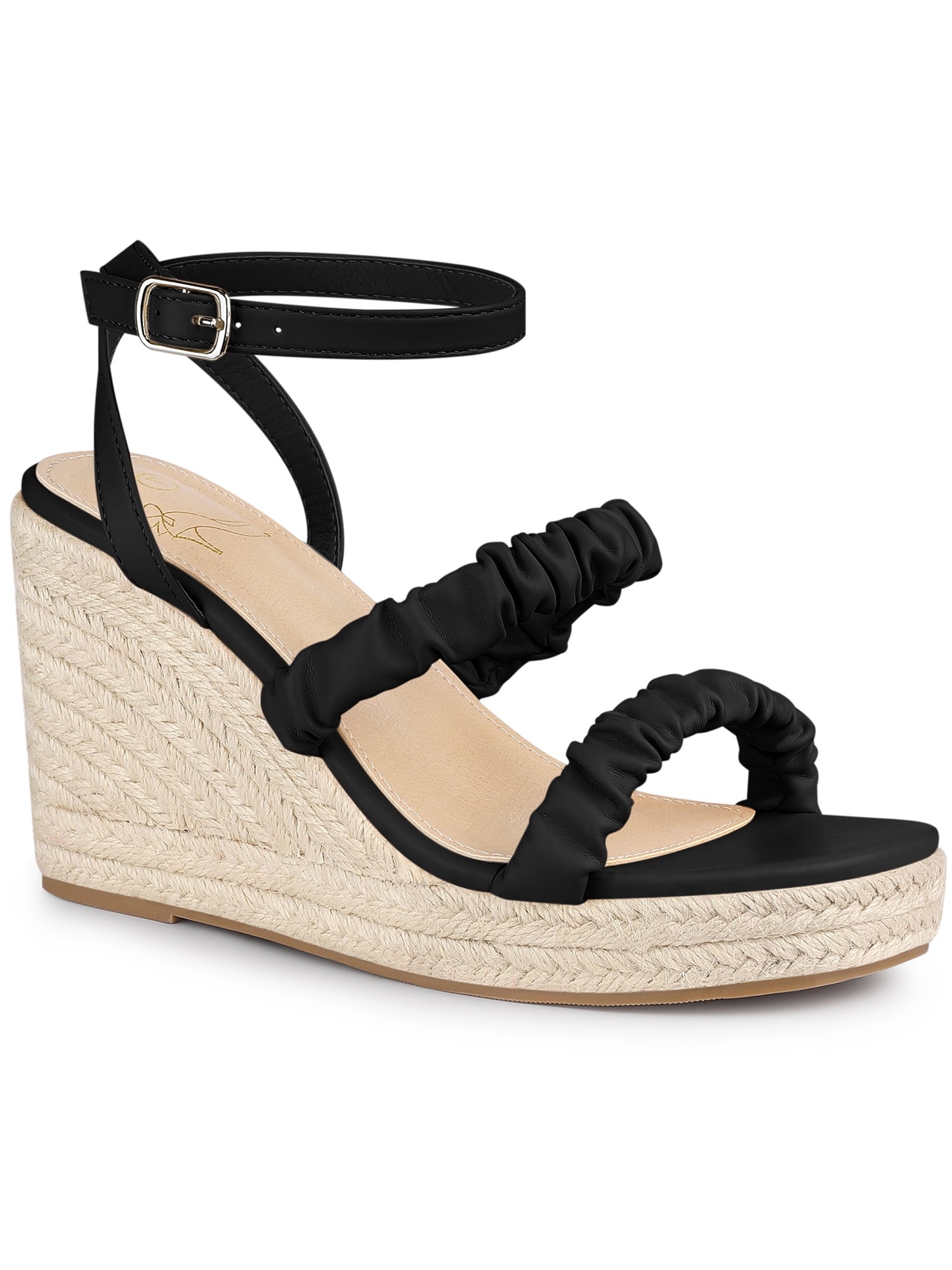 Ankle Strap Wedge Heel Sandals AE1070