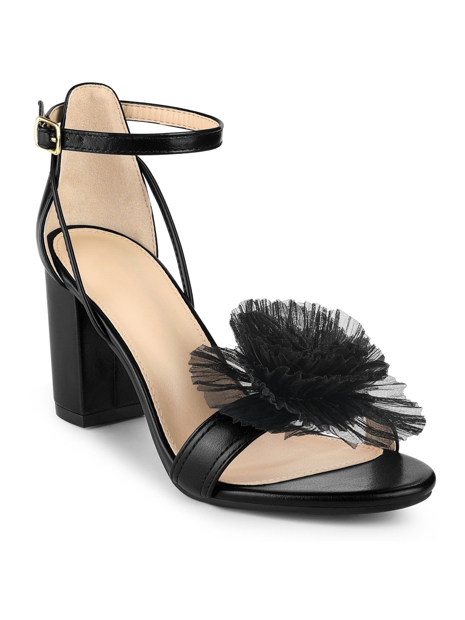 Open Toe Block Heel Sandals for Women – Chic & Comfortable Style
