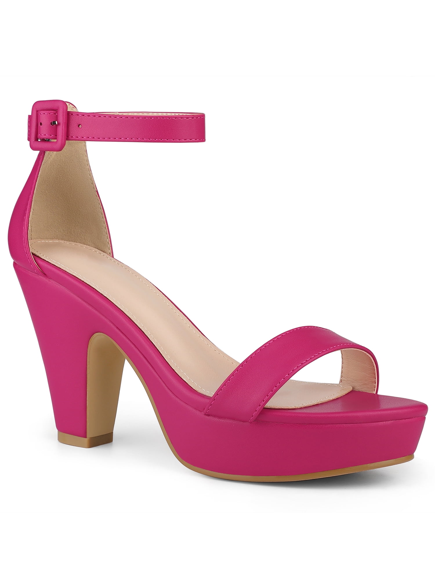 Women's Faux PearlComfy Chunky Heel Sandals  Shoes