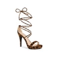 thumbnail image 1 of BLISSFUL STEP Platform Stiletto Heels Lace Up Sandals for Women, 1 of 4