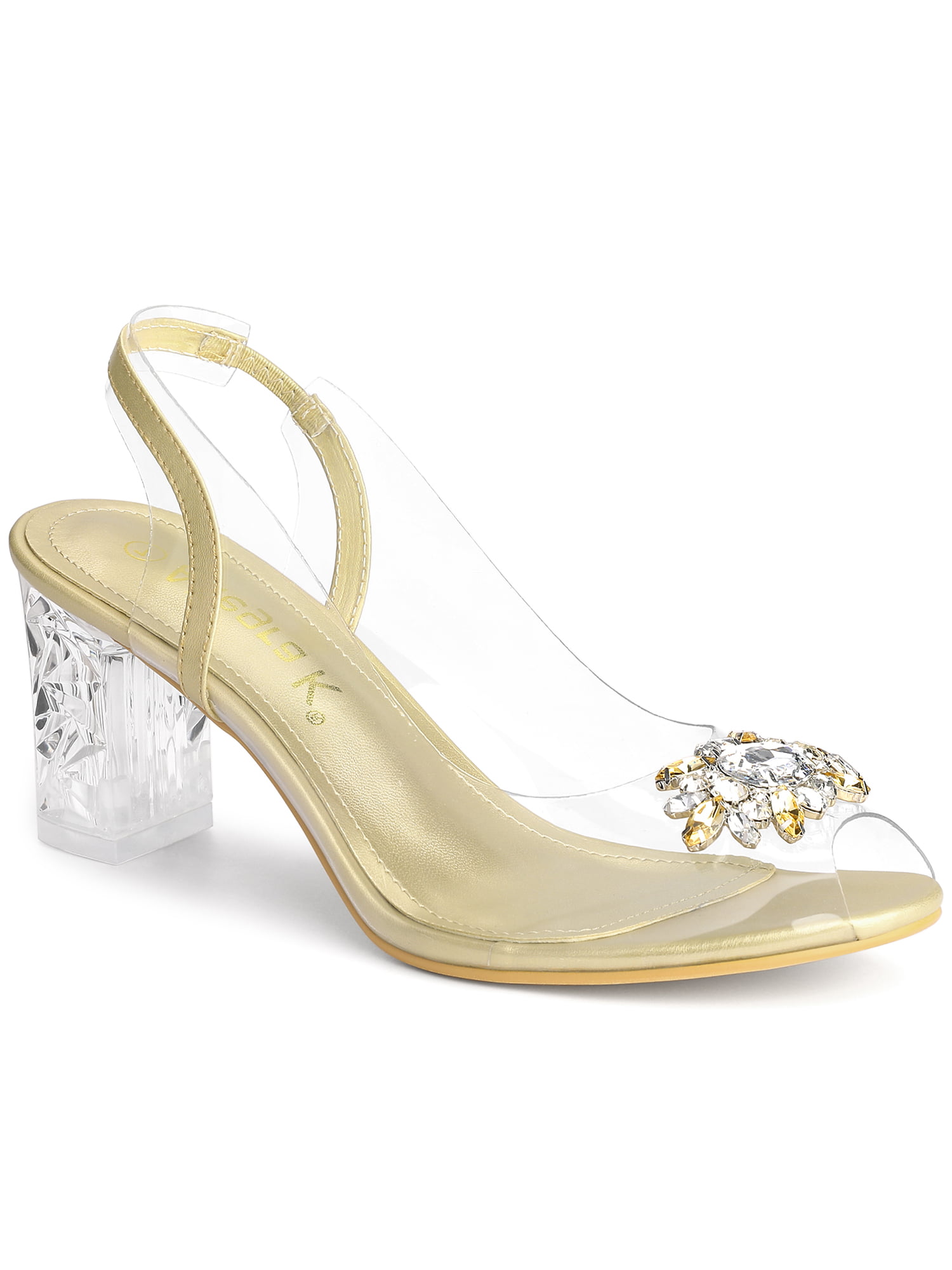 Amazon.com: Heeled Sandals for Women Bridal Shoes Block Heel, Women's Heeled  Sandal with Rhinestones Satin Chunky Heels Ankle Strap Wedding Sandals  Bridal (Color : Yellow, Size : 6 UK) : Clothing, Shoes & Jewelry