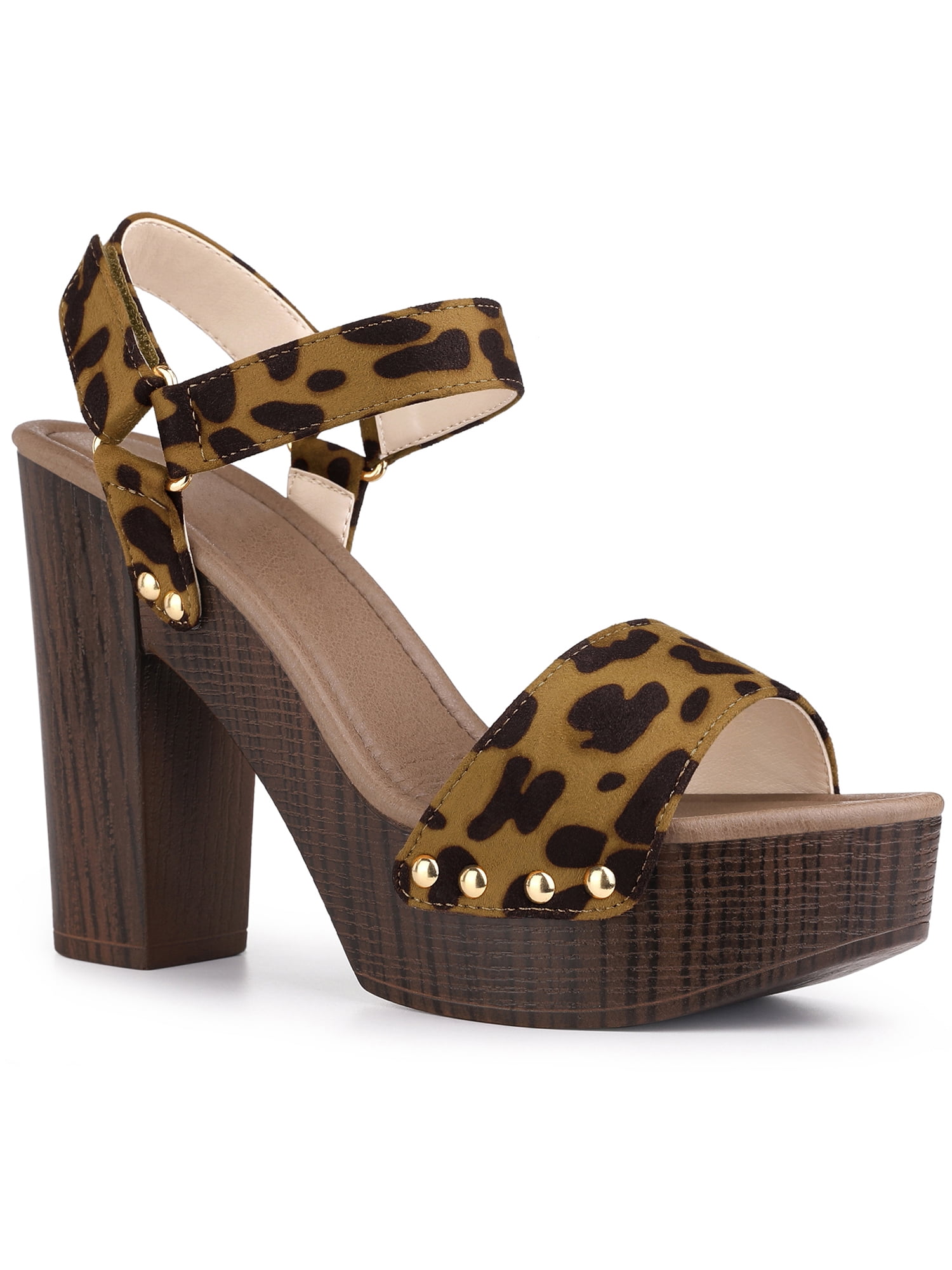 Slingback Block Heel Sandals main image 1