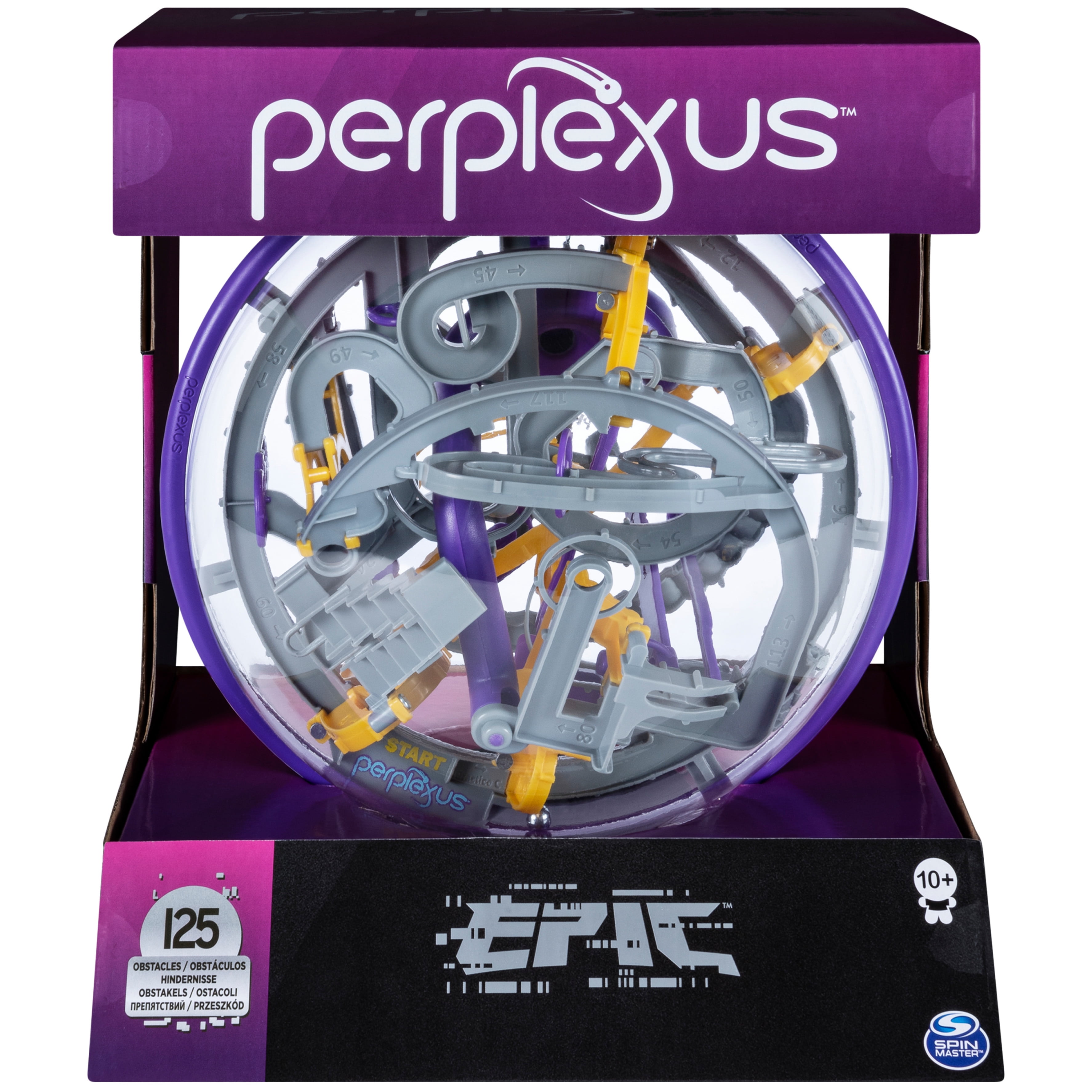 Perplexus Rebel, 3D Maze Game Sensory Fidget Toy Brain Teaser Gravity Maze  Puzzle Ball with 70 Obstacles, for Adults & Kids Ages 8 and up, Assembly &  Disentanglement Puzzles -  Canada