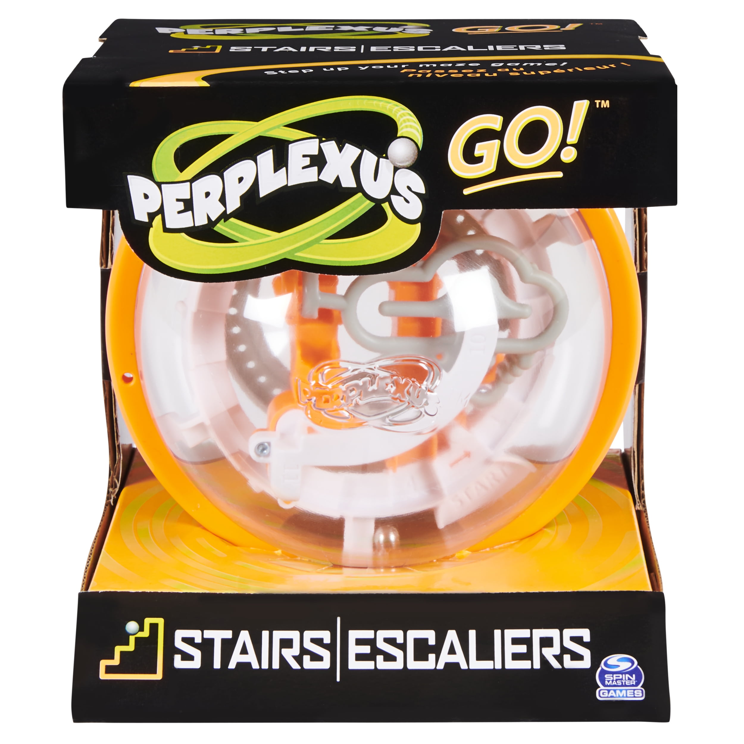 Perplexus GO! Stairs, Compact Challenging Puzzle Maze Skill Gamee (Styles  May Vary) 