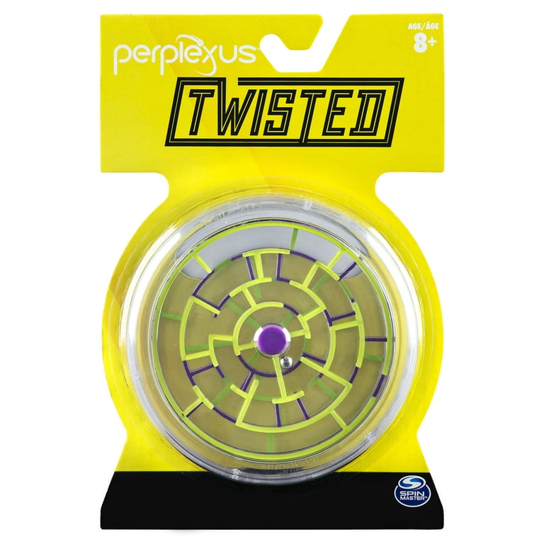 Perplexus Twisted, Portable 3D Maze Game with 2 Mazes, for Ages 8 and Up