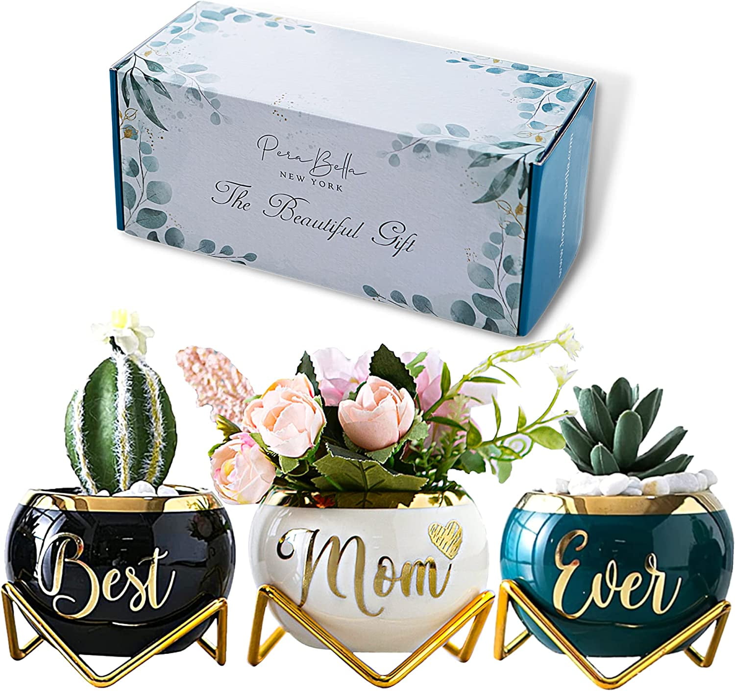 Perrabella Mom Birthday Gifts from Daughter | Gifts for Mom | Mom Gifts  Unique, Best Gifts for Elderly Mom, Gifts for Mothers- 3 PCS