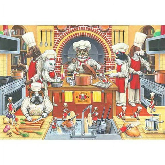 Kool Kat Kuisine 500 Piece Jigsaw Puzzle