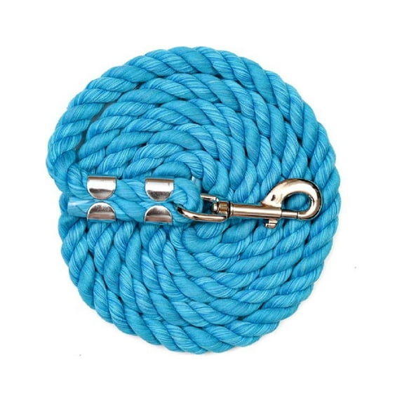 Perri's 1/2" Cotton Lead (One Size, Turqouise)
