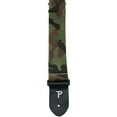 thumbnail image 1 of Perri's 2" Cotton Guitar Strap With Leather Ends Camouflage, 1 of 1