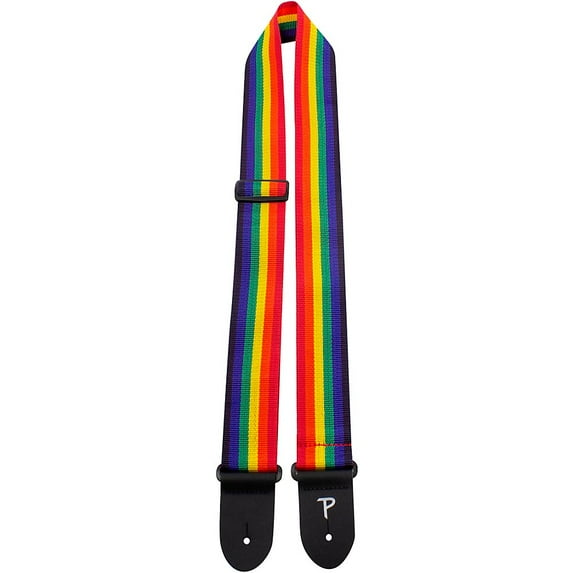 Perri's 2" Nylon Guitar Strap Rainbow