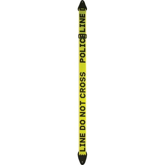Perri's 2" Police Line Do Not Cross Guitar Strap