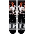 thumbnail image 1 of Perri's Elvis Crew Socks Black, 1 of 3