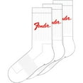 thumbnail image 1 of Perri's Fender Classic Crew Socks White/Red, 1 of 1