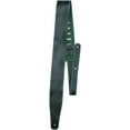 thumbnail image 1 of Perri's Oil Leather Guitar Strap With Contrast Stitching Green 2.5 in., 1 of 1