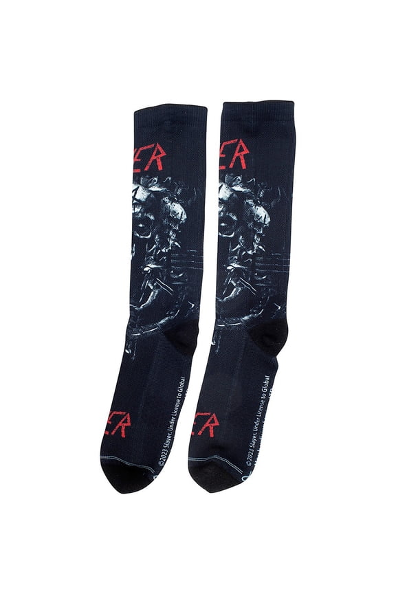 Perri's Slayer Dye Sub Crew Socks Style 1 Black