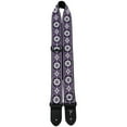 thumbnail image 1 of Perri's The Hope Collection by Selena 2" Jacquard Guitar Strap Purple Blossom 2 in., 1 of 2