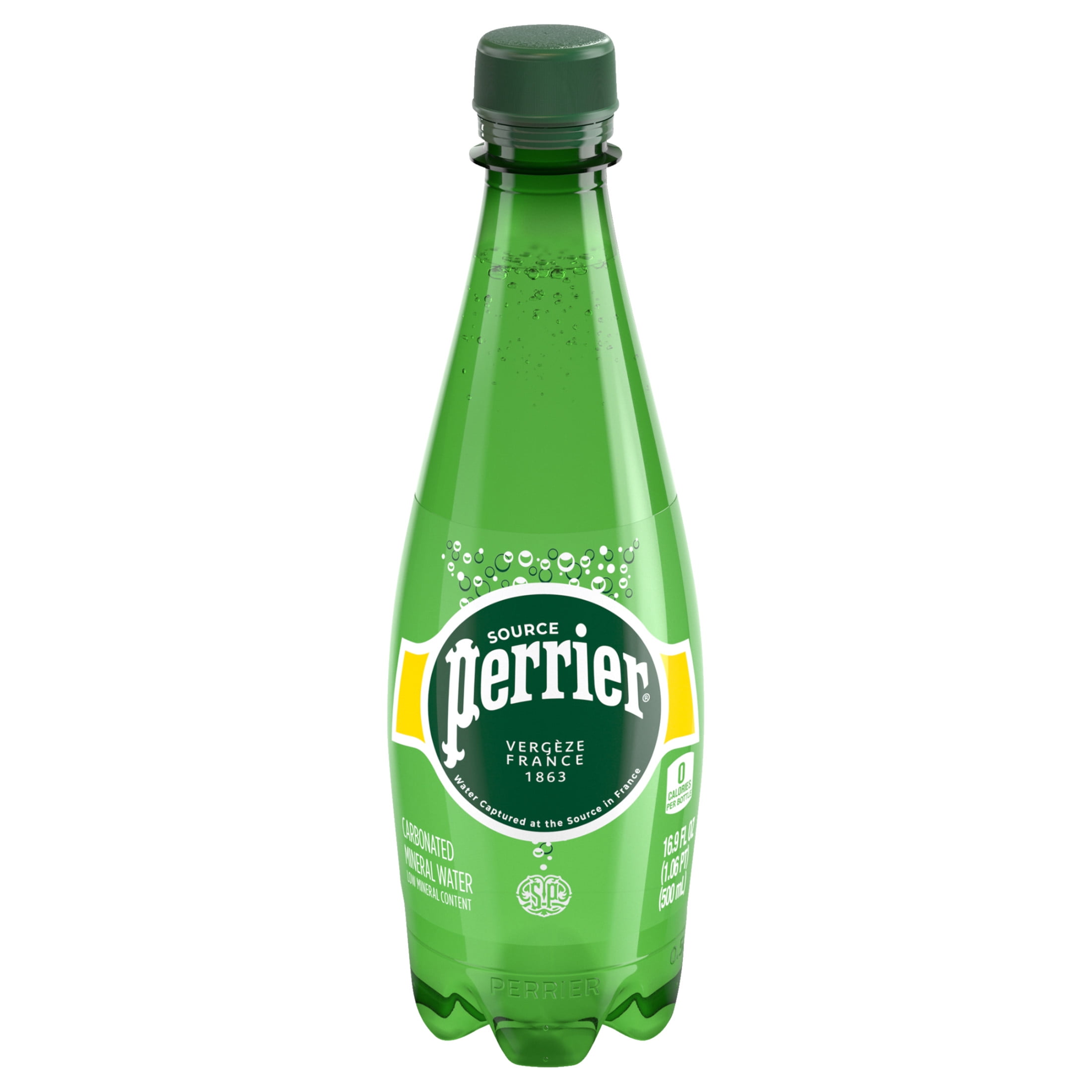 Perrier Carbonated Mineral Water Natural, 16.9 fl oz