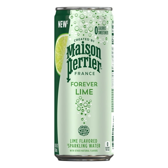Perrier Lime Sparkling Natural Mineral Water 8.45 Oz. 85718