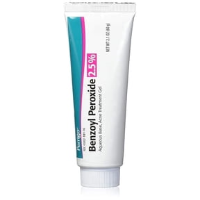 Perrigo 2.5% Benzoyl Peroxide Acne Treatment Gel 60gm Tube