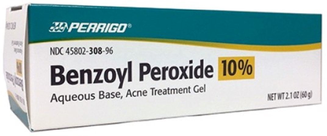 Perrigo Benzoyl Peroxide 10 Acne treatment Gel 2.1 oz Walmart