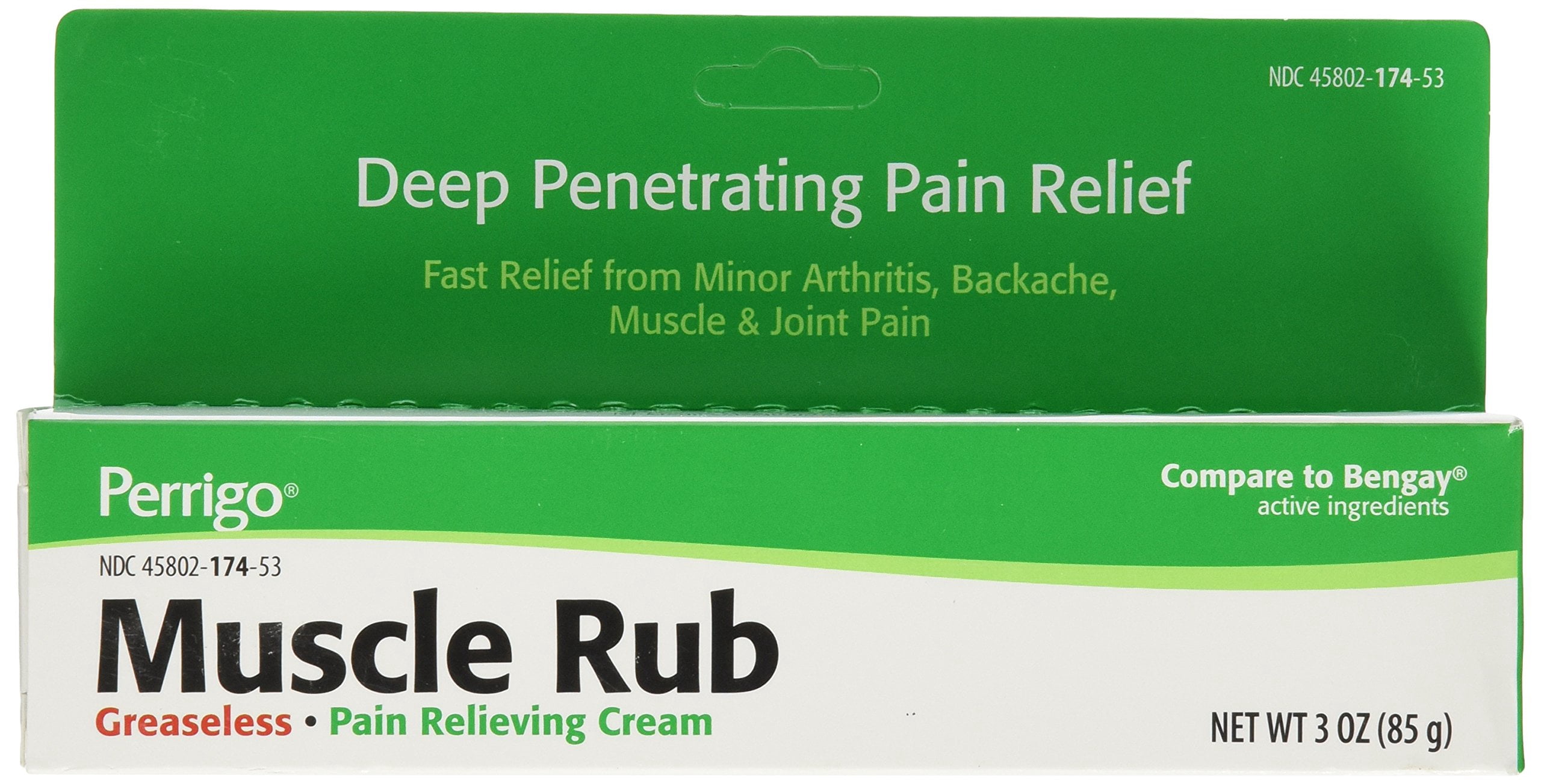 Perrigo Extra Strength Muscle Rub Cream, 3 oz