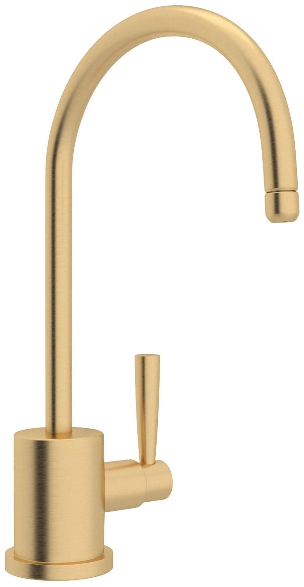 Polished Nickel Modern Deck Mounted Kitchen Faucet