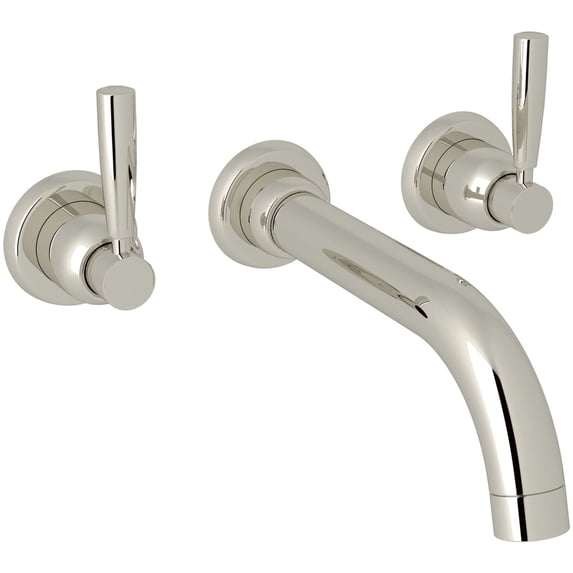 Perrin And Rowe U.3331Ls/To Holborn Wall Mounted Tub Filler - Nickel