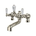 thumbnail image 1 of Perrin And Rowe U.3530L Edwardian Floor / Wall Mounted Clawfoot Tub Filler - Nickel, 1 of 7