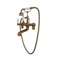 thumbnail image 1 of Perrin And Rowe U.3540L Edwardian Wall / Deck / Floor Mounted Clawfoot Tub Filler - Bronze, 1 of 7