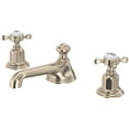 thumbnail image 1 of Perrin And Rowe U.3706X-2 Edwardian 1.2 GPM Widespread Bathroom Faucet - Nickel, 1 of 6