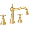 thumbnail image 1 of Perrin And Rowe U.3724X-2 Georgian Era 1.2 GPM Widespread Bathroom Faucet - Gold, 1 of 5