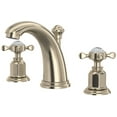 thumbnail image 1 of Perrin And Rowe U.3761X-2 Edwardian 1.2 GPM Widespread Bathroom Faucet - Nickel, 1 of 5