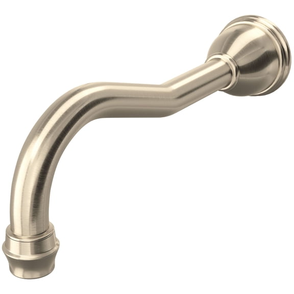 Perrin And Rowe U.3785 Edwardian 10" Tub Spout - Nickel