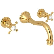 Perrin And Rowe U.3794X/To-2 Georgian Era 1.2 GPM Wall Mounted Bathroom Faucet - Brass