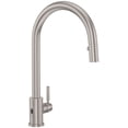 thumbnail image 1 of Perrin And Rowe U.4034Ls-2 Holborn 1.8 GPM Single Hole Pull Down Kitchen Faucet - Nickel, 1 of 6