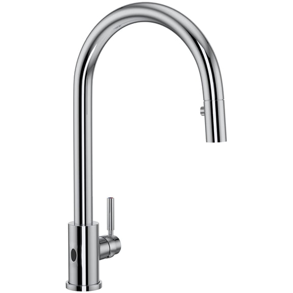 Perrin And Rowe U.4034Ls-2 Holborn 1.8 GPM Single Hole Pull Down Kitchen Faucet - Chrome