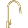 thumbnail image 1 of Perrin And Rowe U.4034Ls-2 Holborn 1.8 GPM Single Hole Pull Down Kitchen Faucet - Satin, 1 of 6