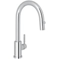 thumbnail image 1 of Perrin And Rowe U.4043-2 Holborn 1.8 GPM Single Hole Pull Down Bar Faucet - Chrome, 1 of 5