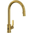 thumbnail image 1 of Perrin And Rowe U.4534Ht-2 Armstrong 1.75 GPM Pull Down Touchless Kitchen Faucet - Brass, 1 of 5