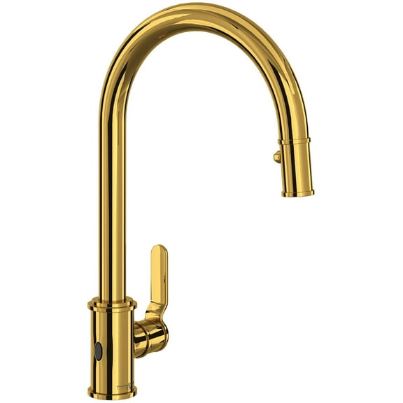 Perrin And Rowe U.4534Ht-2 Armstrong 1.75 GPM Pull Down Touchless Kitchen Faucet - Brass