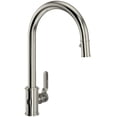 thumbnail image 1 of Perrin And Rowe U.4534Ht-2 Armstrong 1.75 GPM Pull Down Touchless Kitchen Faucet - Nickel, 1 of 5
