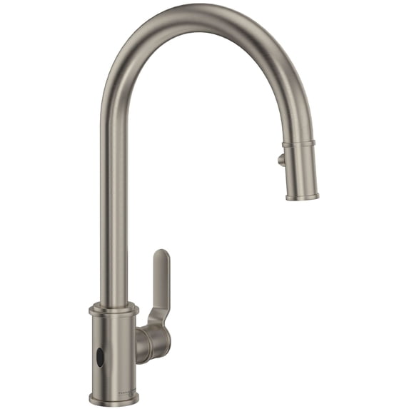 Perrin And Rowe U.4534Ht-2 Armstrong 1.8 GPM Single Hole Pull Down Kitchen Faucet - Nickel