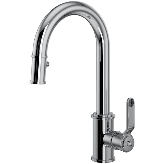 Perrin And Rowe U.4543Ht-2 Armstrong 1.8 GPM Single Hole Pull Down Bar Faucet - Chrome