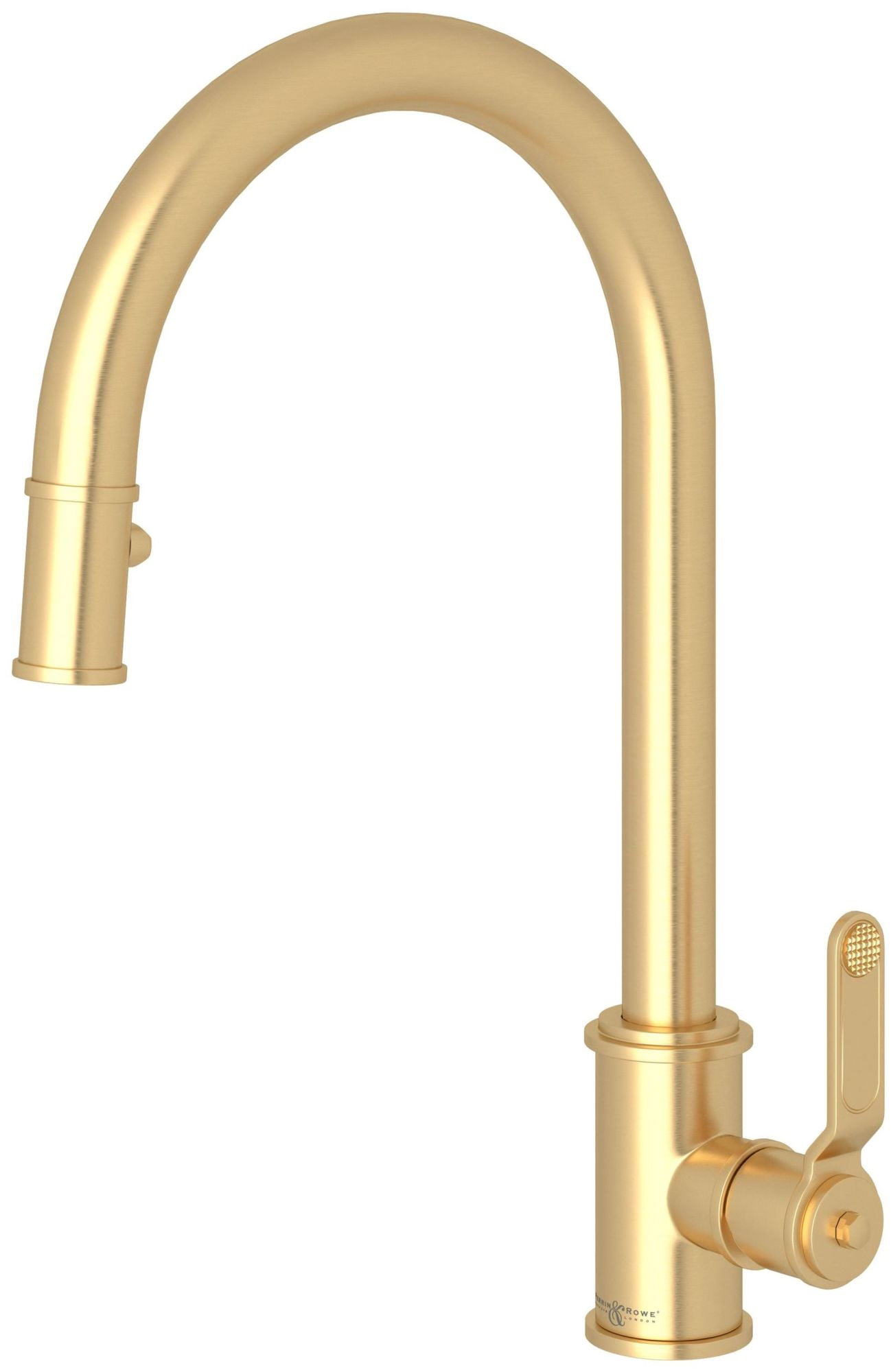 Perrin And Rowe U.4544Ht-2 Armstrong 1.75 GPM Single Hole Pull Down Kitchen Faucet - Satin